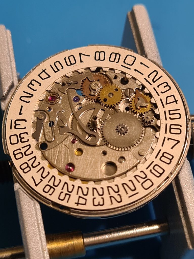 Roamer MST 522 svájci, automata szerkezet javítása